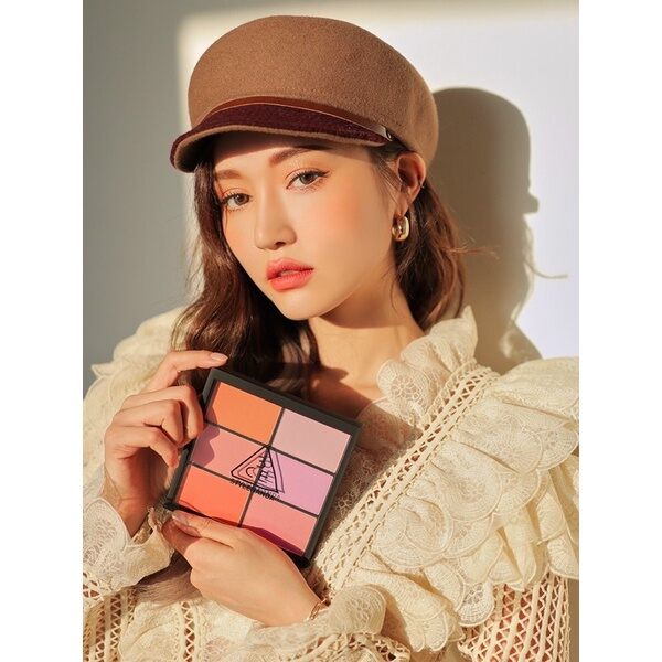 Bảng má hồng 3CE 6 ô Pro Multi Blush Color Palette