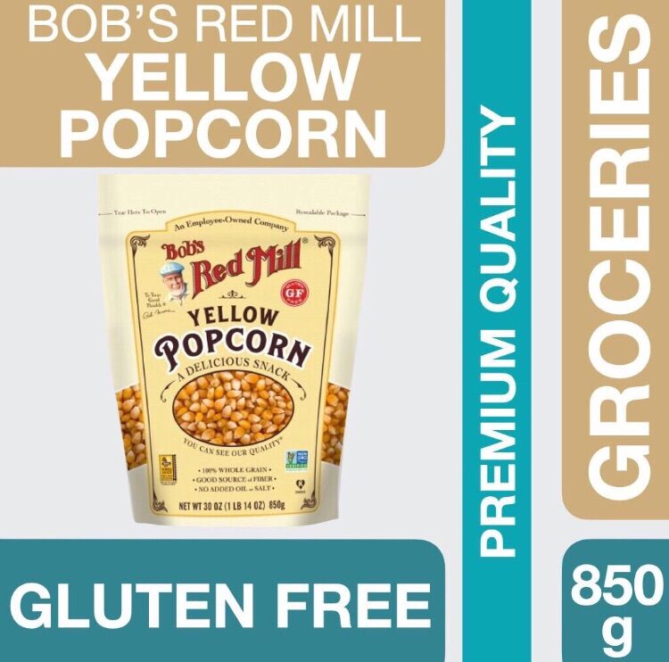 Pop corn - bắp nổ - bỏng ngô bob's red mill 850g - date 06/2023