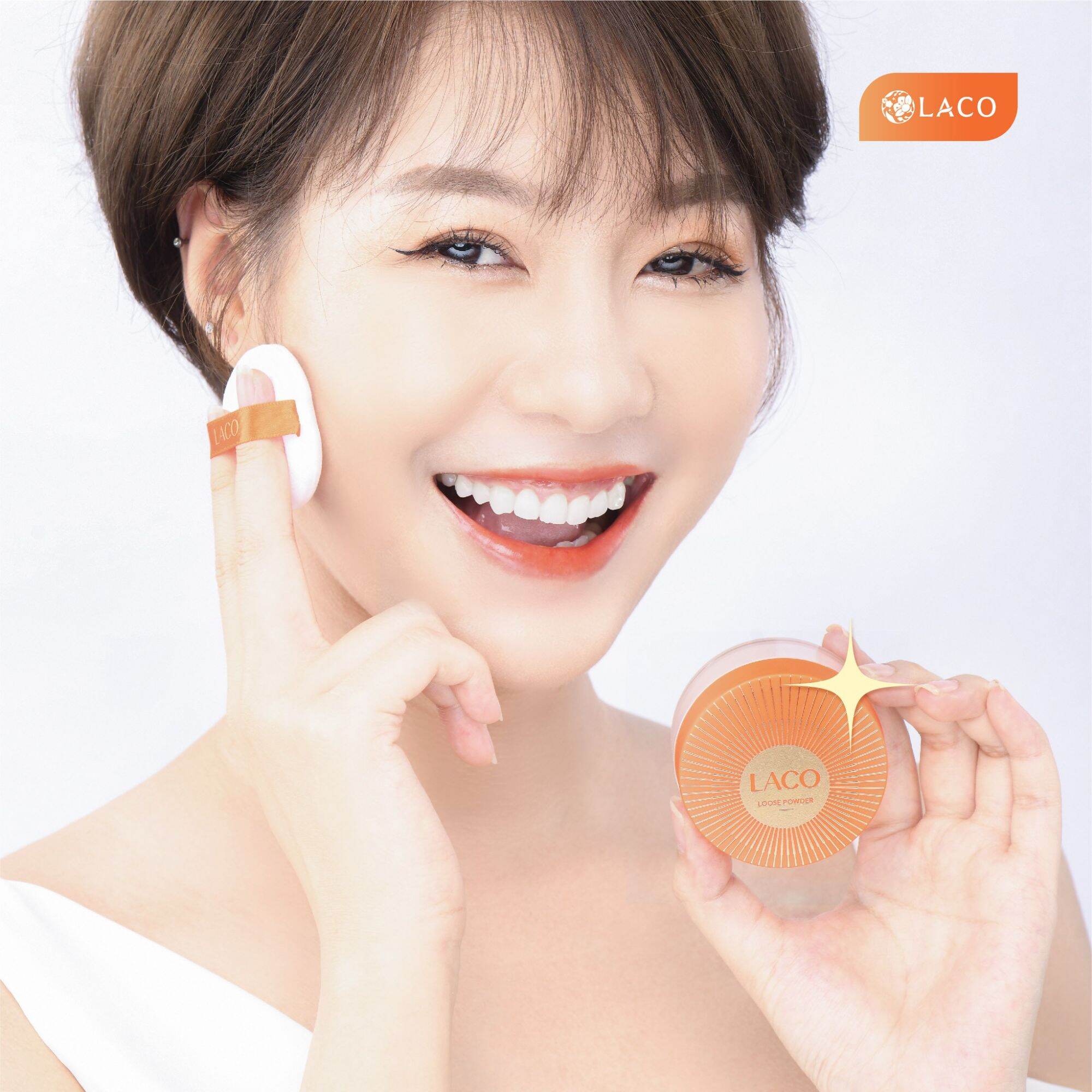 Phấn phủ Laco LOOSE POWDER siêu mịn, kiềm dầu, che phủ đều