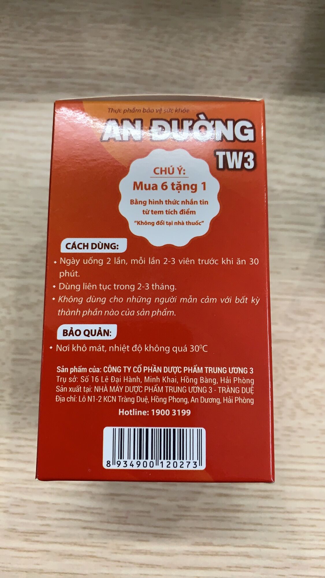 AN ĐƯỜNG TW3