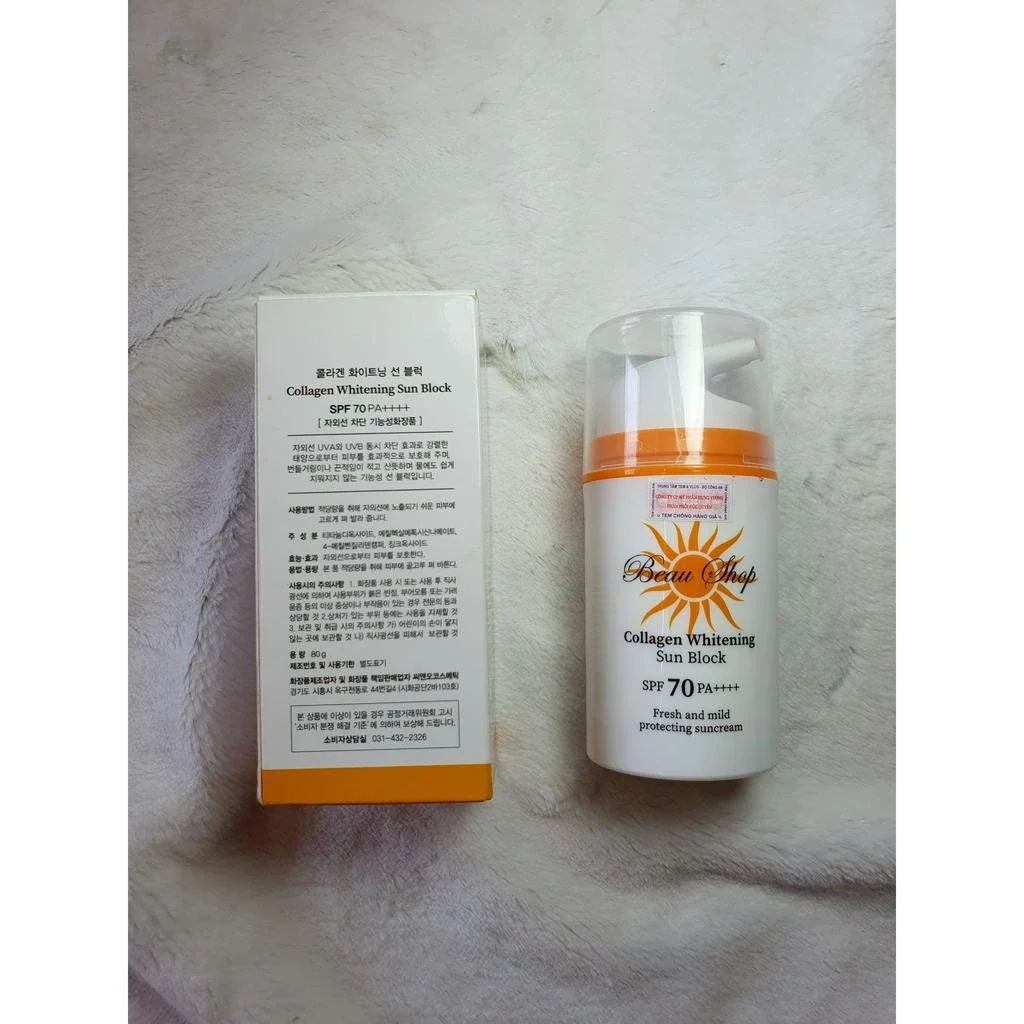 Kem chống nắng Collagen Beaushop