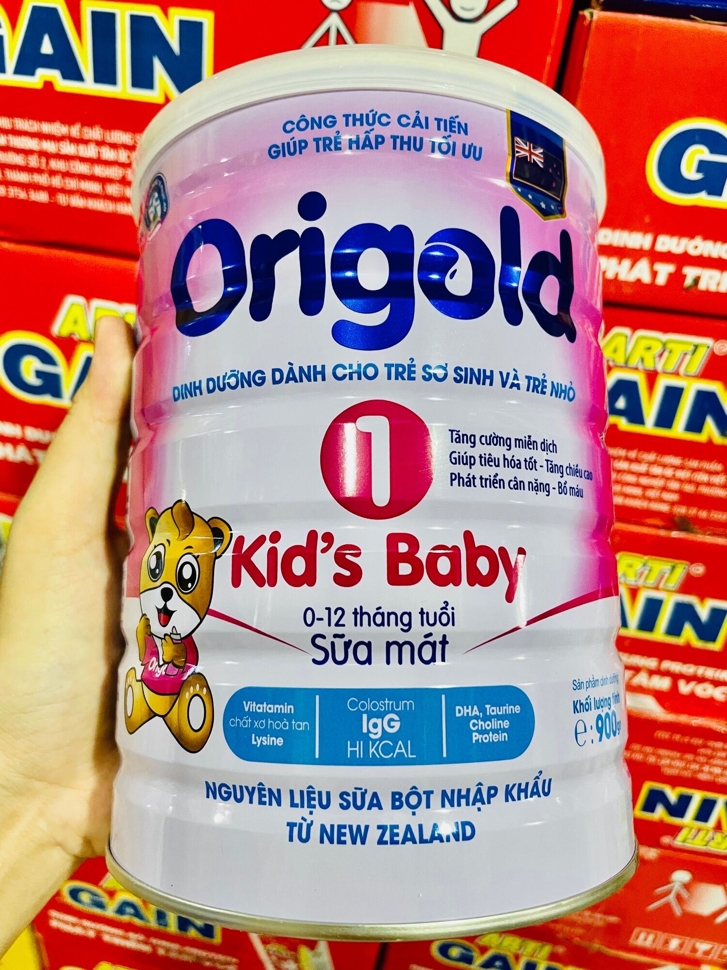 Sữa origold kid’s baby 1 cho trẻ 0-12 tháng