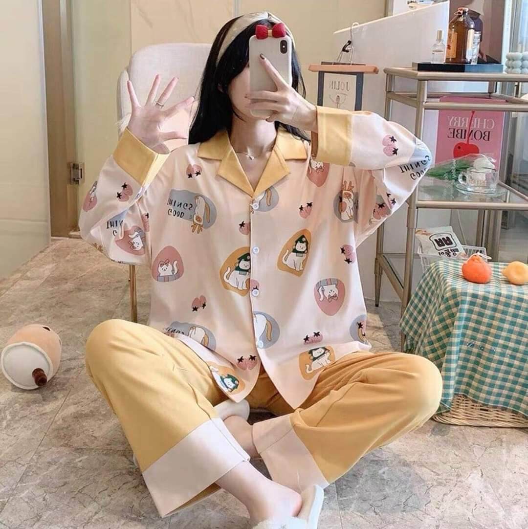 Bộ ngủ Satin mềm mịn