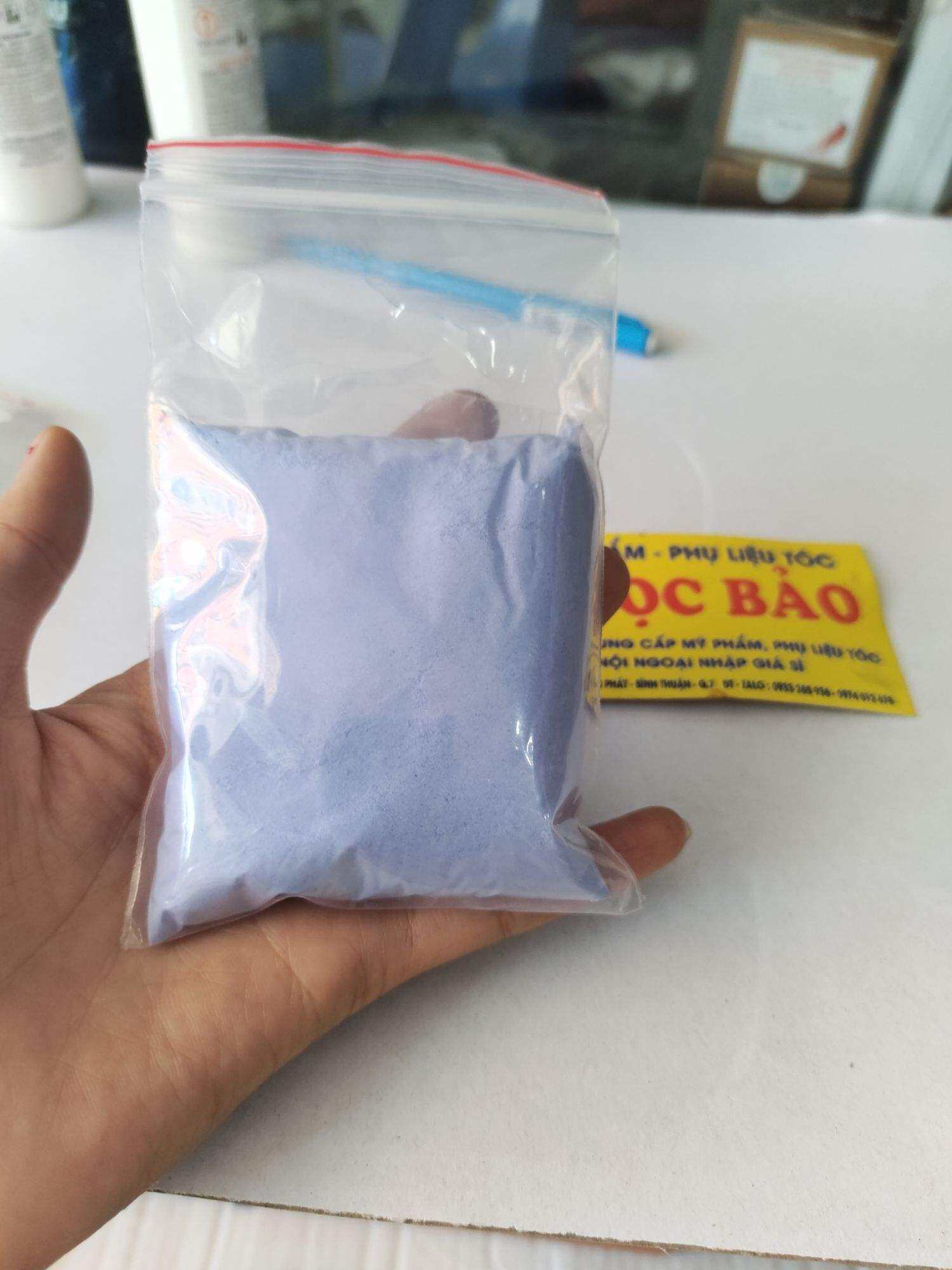 Bột Tẩy Tóc Collagen 100g ( Bột Mịn Màu Xanh)