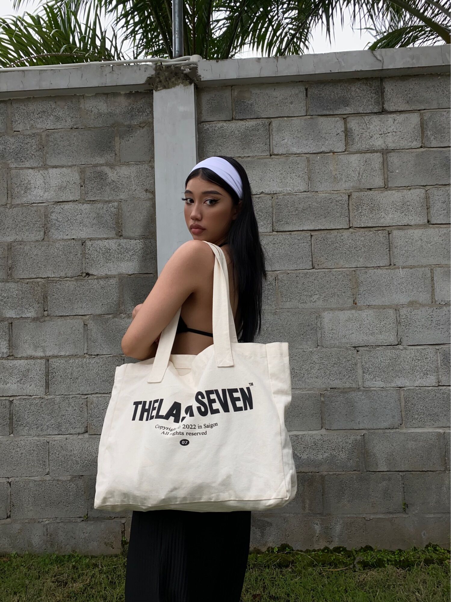 Túi vải Creamie canvas tote bag