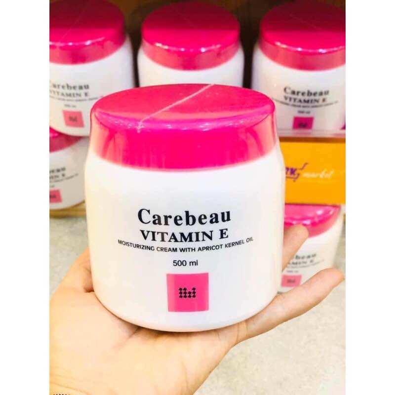 KEM DƯỠNG DA CAREBEAU VITAMIN E - HỒNG 500G ( THÁI LAN )