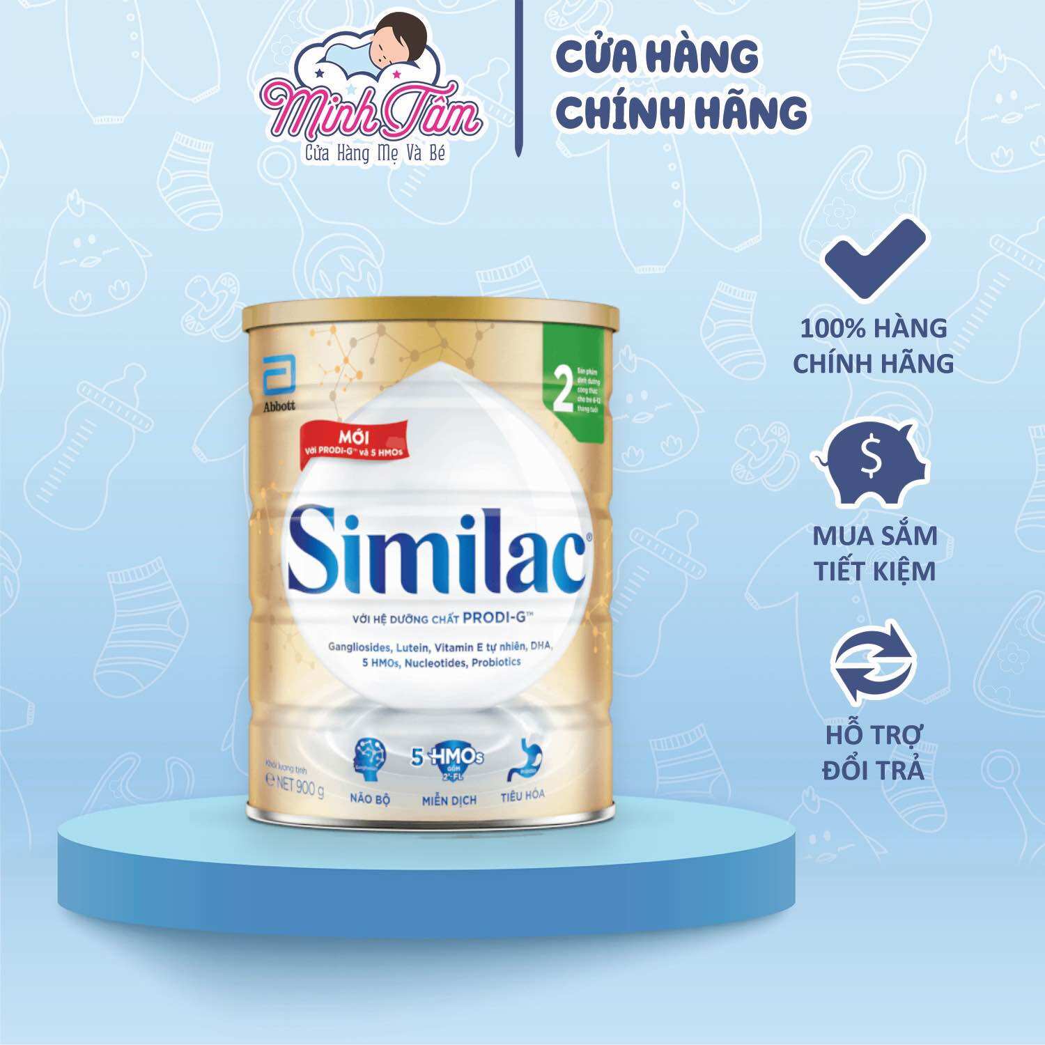 Sữa bột Similac 5G số 2 (900g)