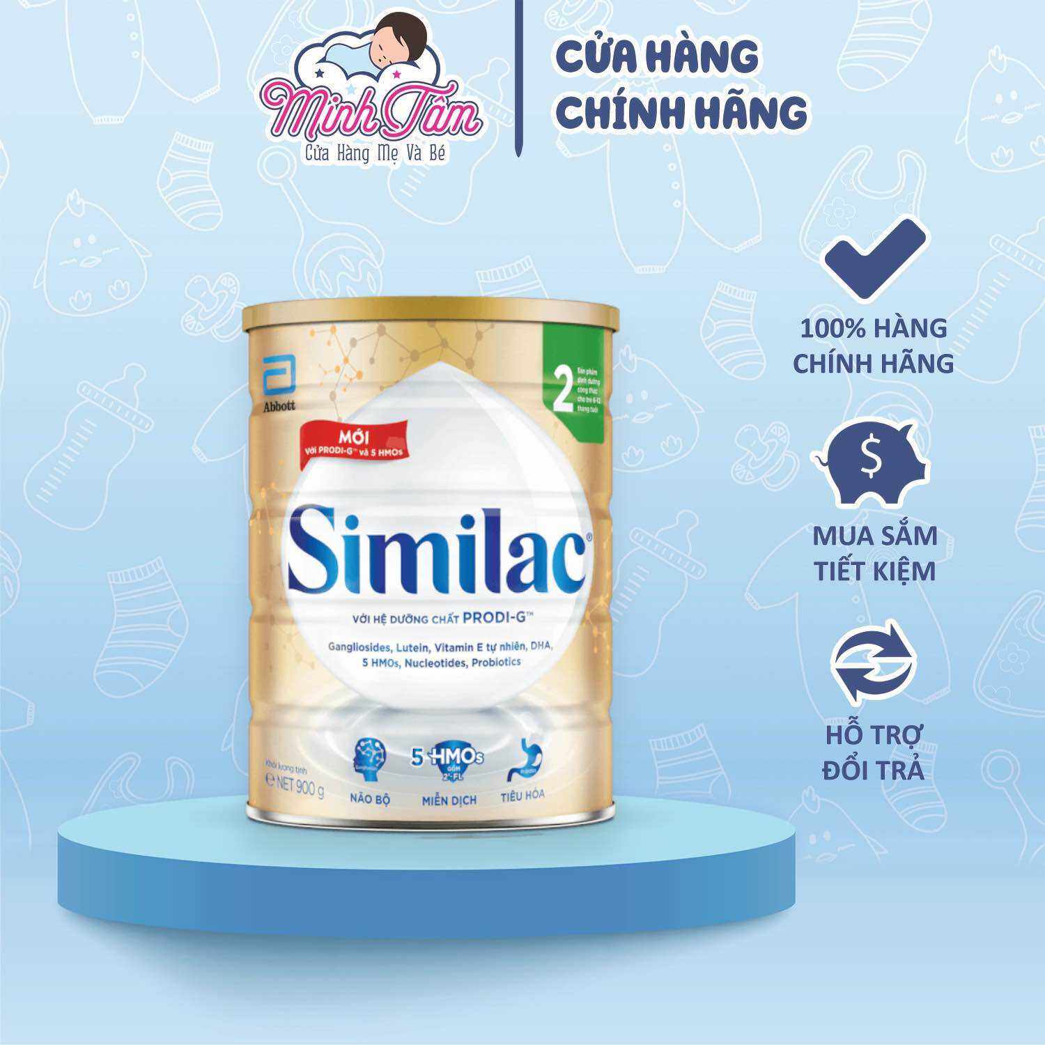 Sữa bột Similac 5G số 2 (900g)