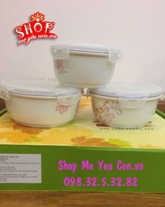 BỘ 3 BÁT SỨ DONGHWA CỦA SHARP