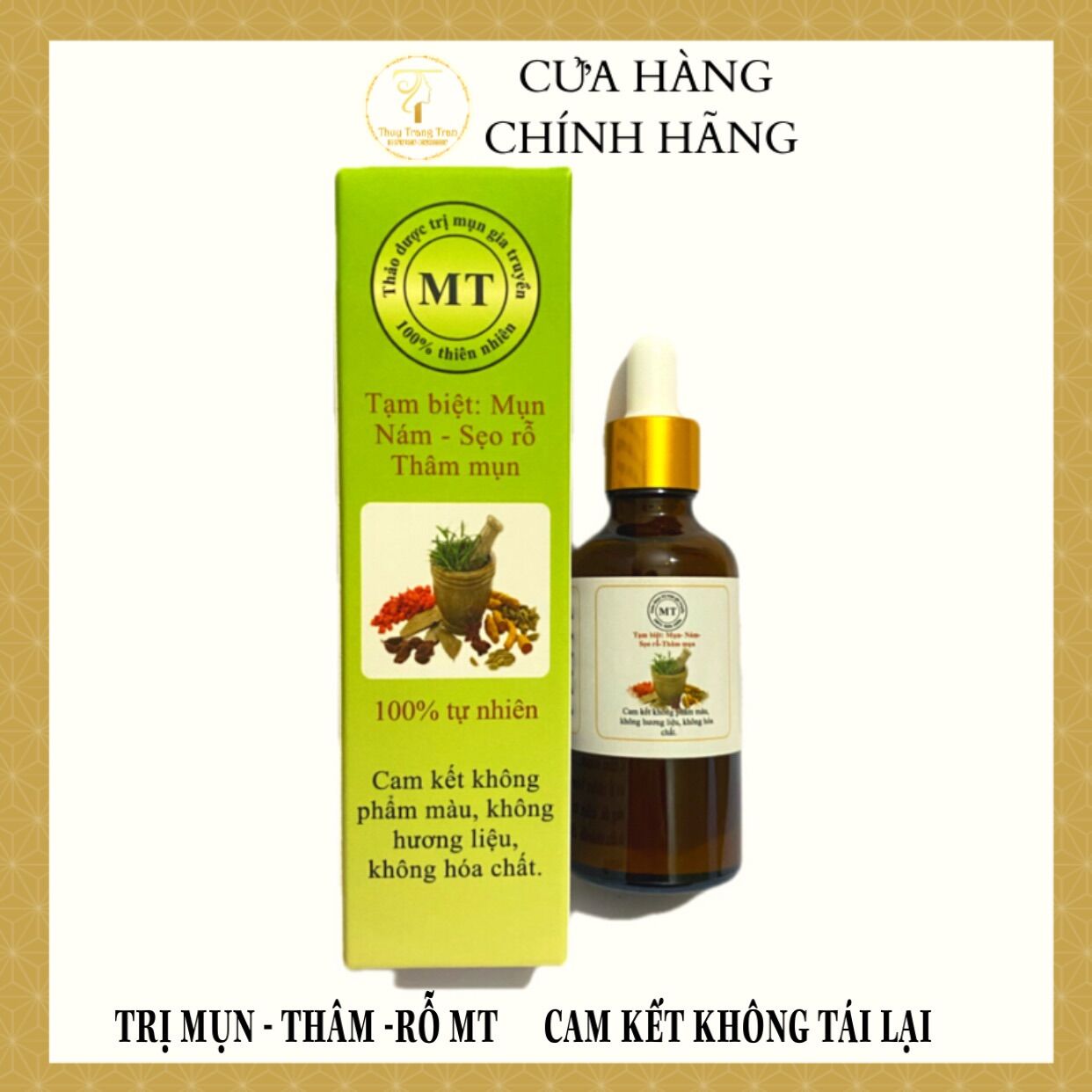 Thảo dược sạch mụn - thâm rỗ nám tàn nhan (50ml)