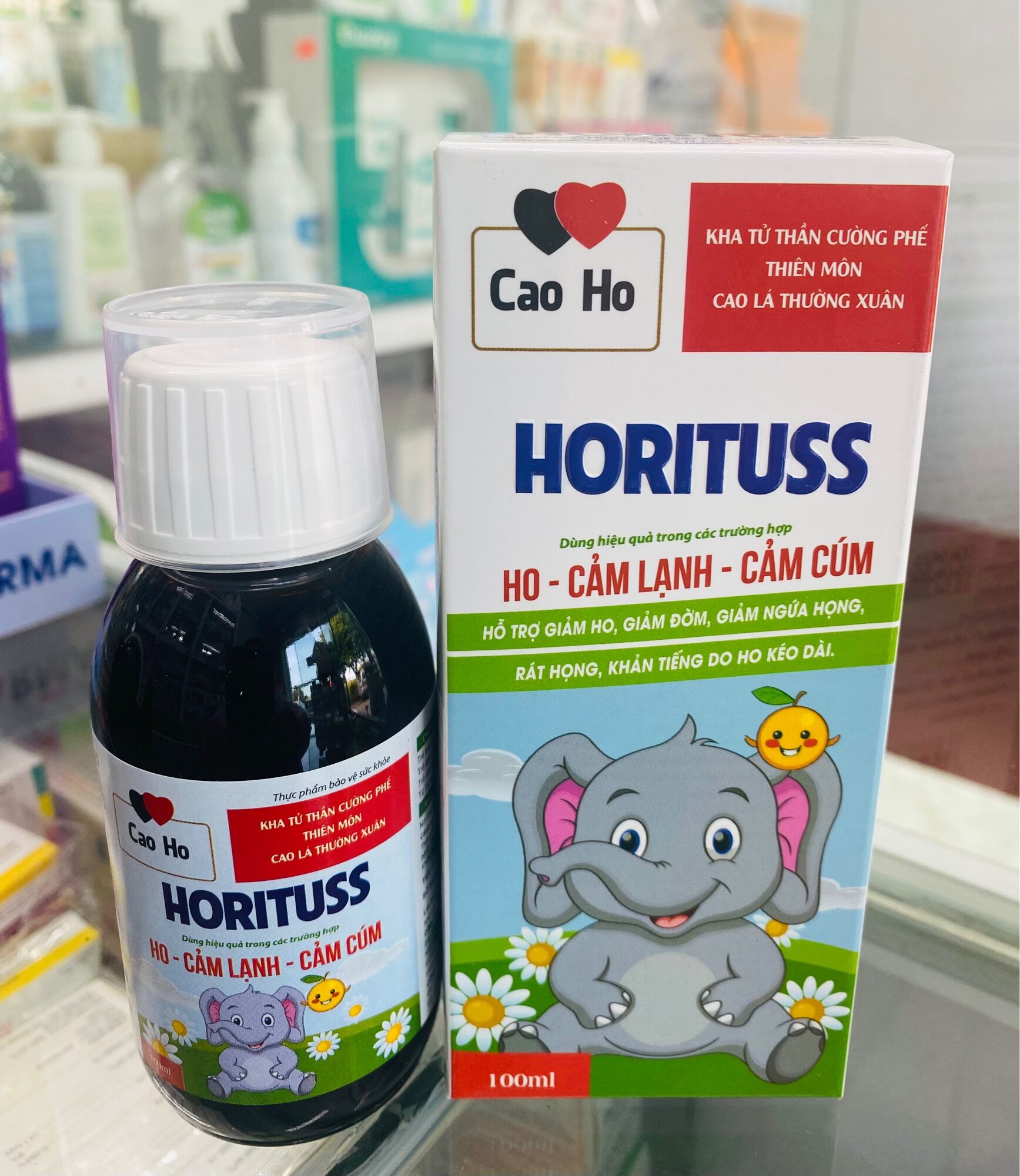 Si ro ho cảm , dùng được cho trẻ từ 1 tuổi, sản phẩm thảo dược an toàn dễ sử dụng.