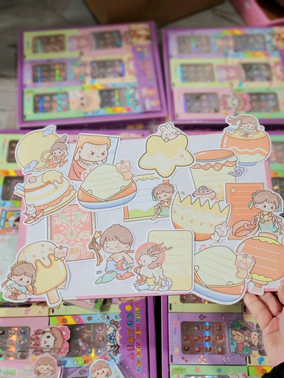 Sticker note 30 tờ nhiều hình