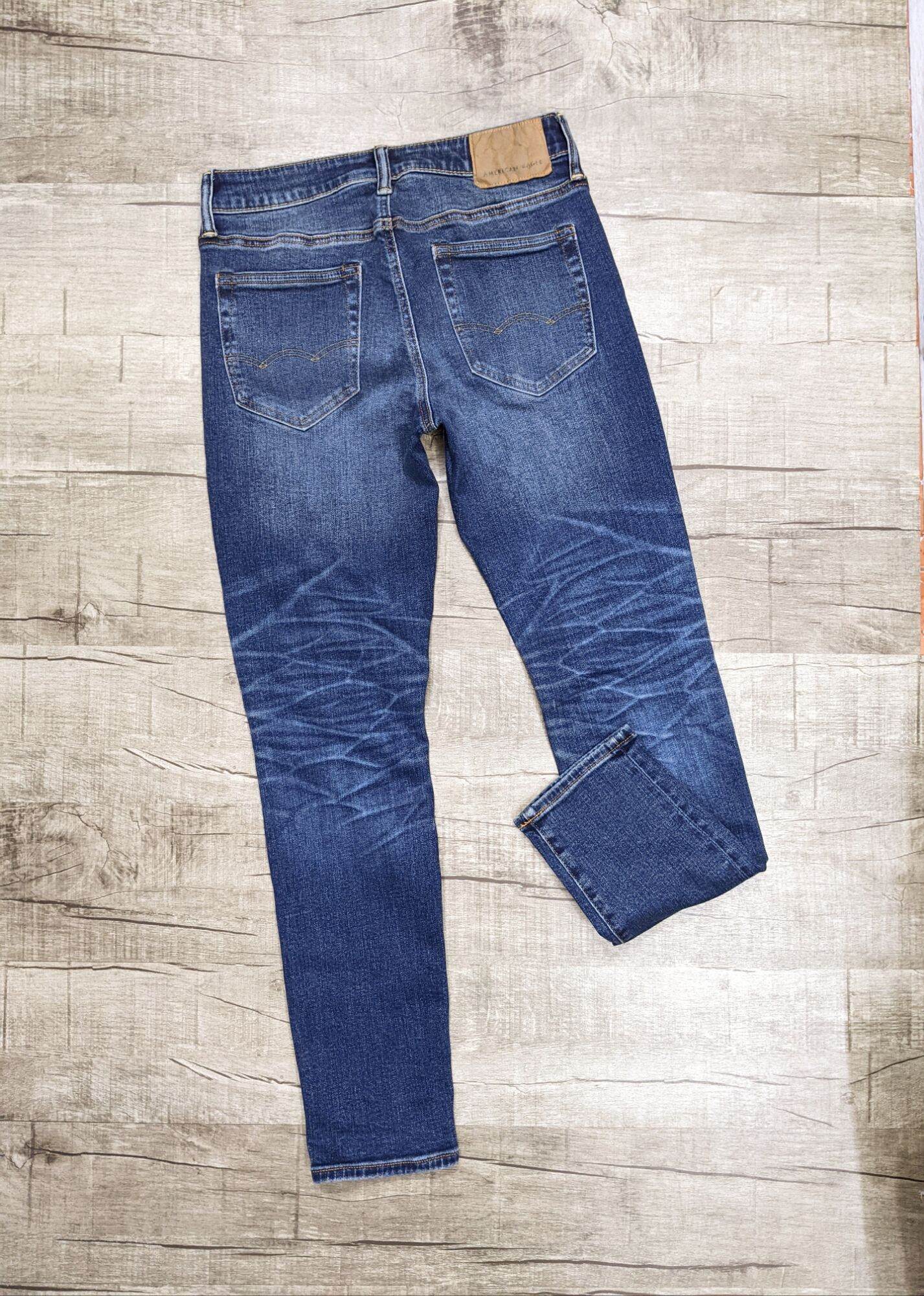 quần jean american authentic form gọn có giãn nhẹ