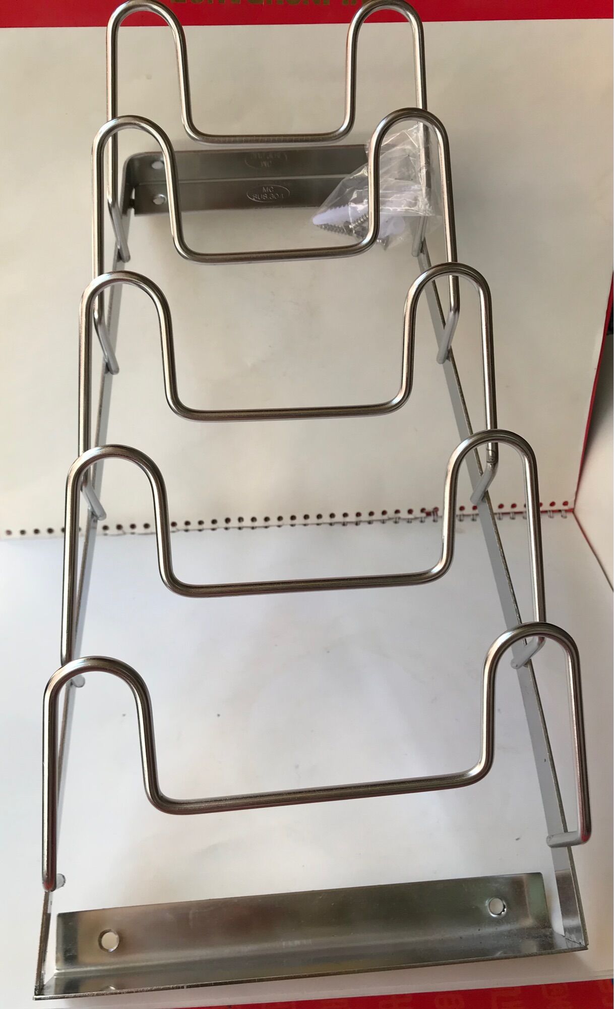 Treo Vung Nồi Inox, kệ cài vung inox