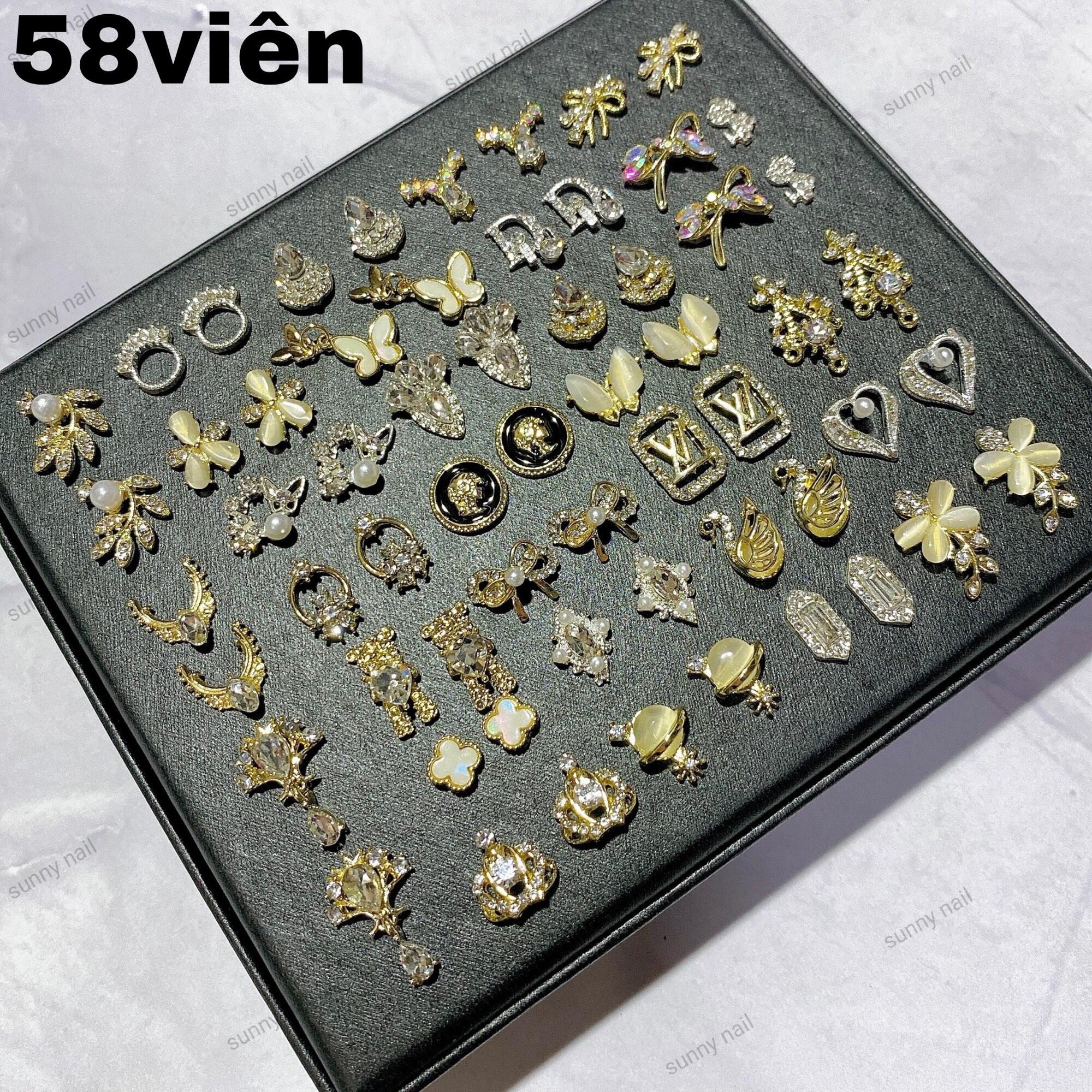 Set charm 58 viên phong cách Hàn Quốc