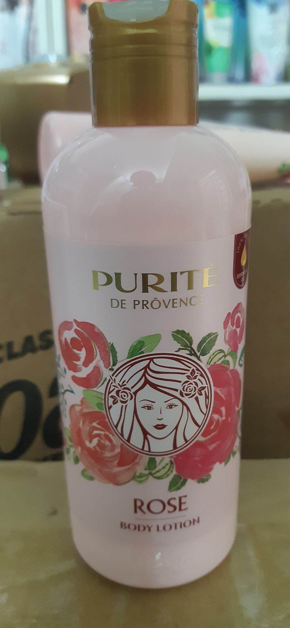 Sữa dưỡng thể mềm mịn hoa hồng purité