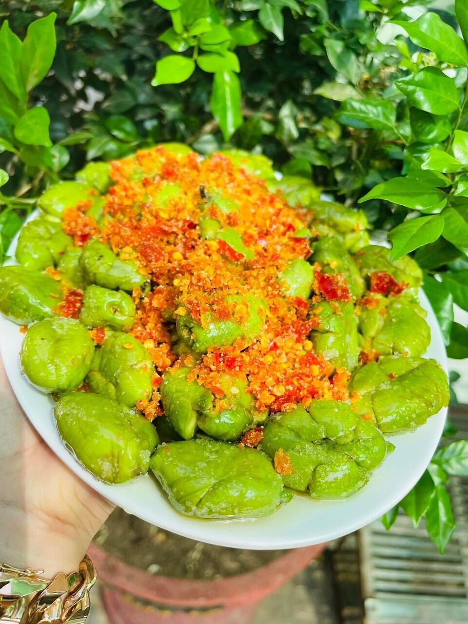 1kg CÀ NA đập dập, muối ớt (hoả tốc tphcm)