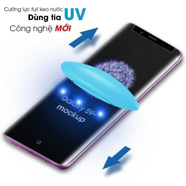 Kính Cường Lực Full Keo UV Dành Cho S8/S8plus/S9/S9plus,Note8,Note9/Note10/Note10plus/S10/S10plus