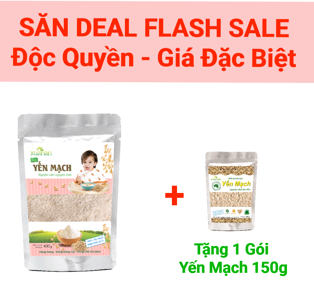 Bột yến mạch úc túi 400g