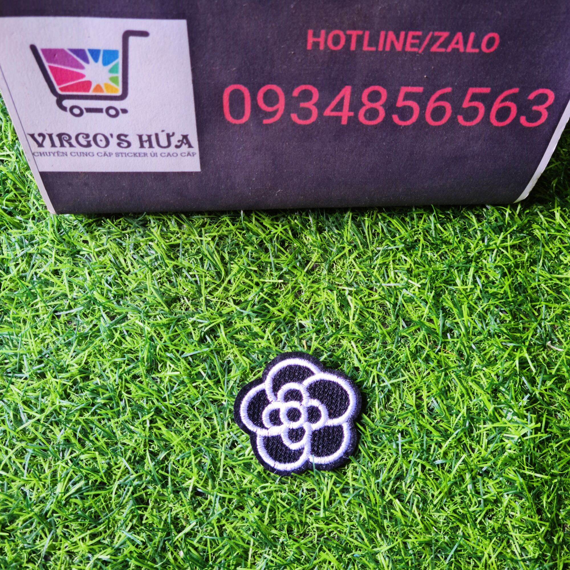 Combo 10 Logo Thêu Ủi Thương Hiệu