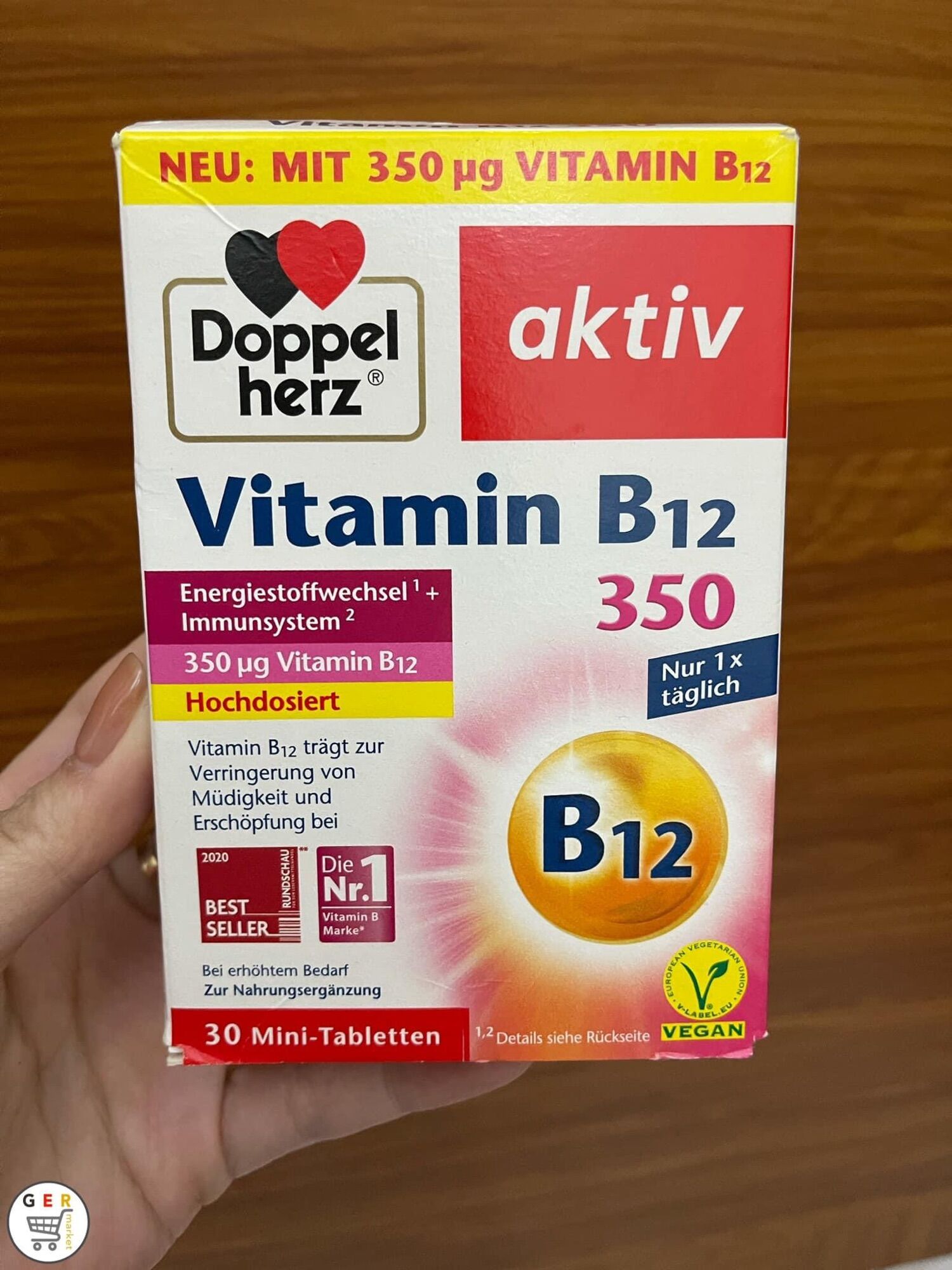 Vitamin B12 dạng viên hàng Đức 30 viên