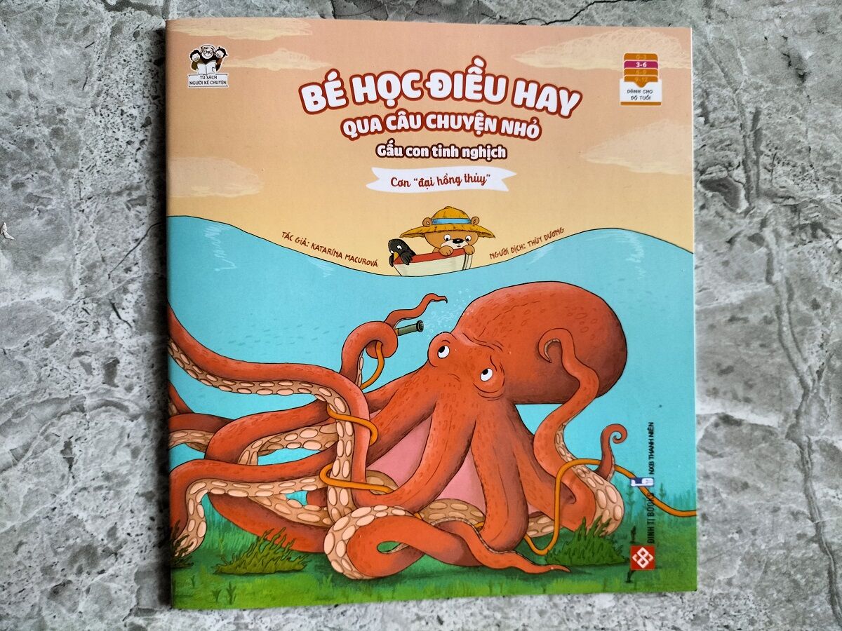 Bé học điều hay qua câu chuyện nhỏ - Gấu con tinh nghịch - Cơn "đại hồng thủy"