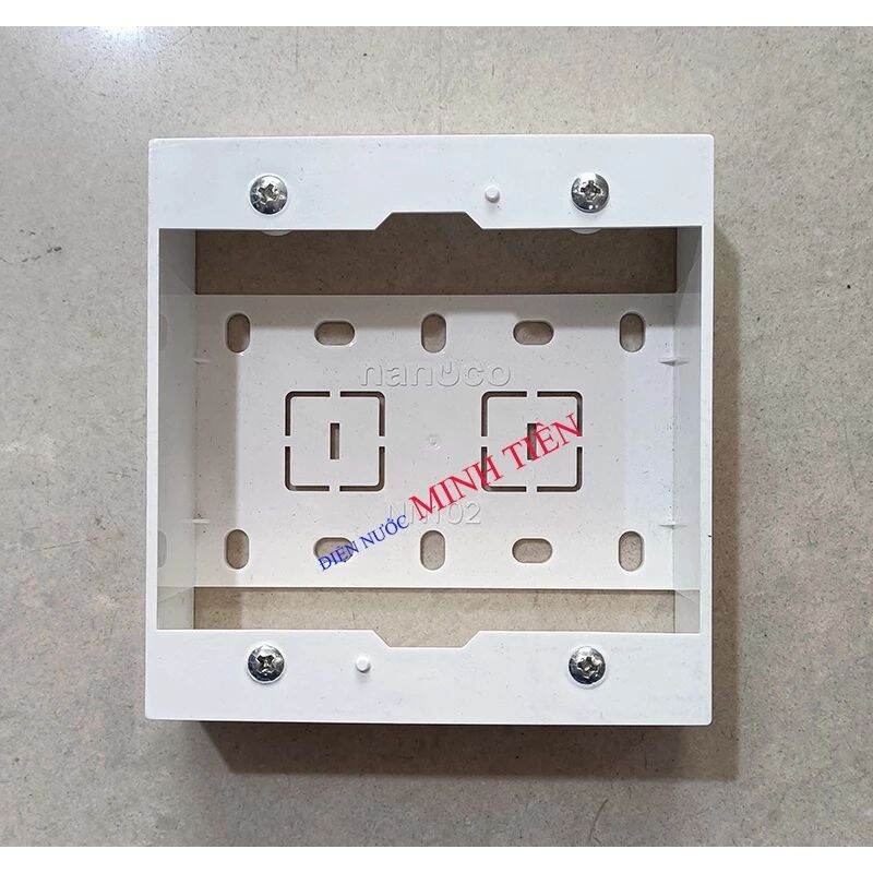 Hộp đế nổi đơn, đế nổi đôi Nanoco NN101, NN102