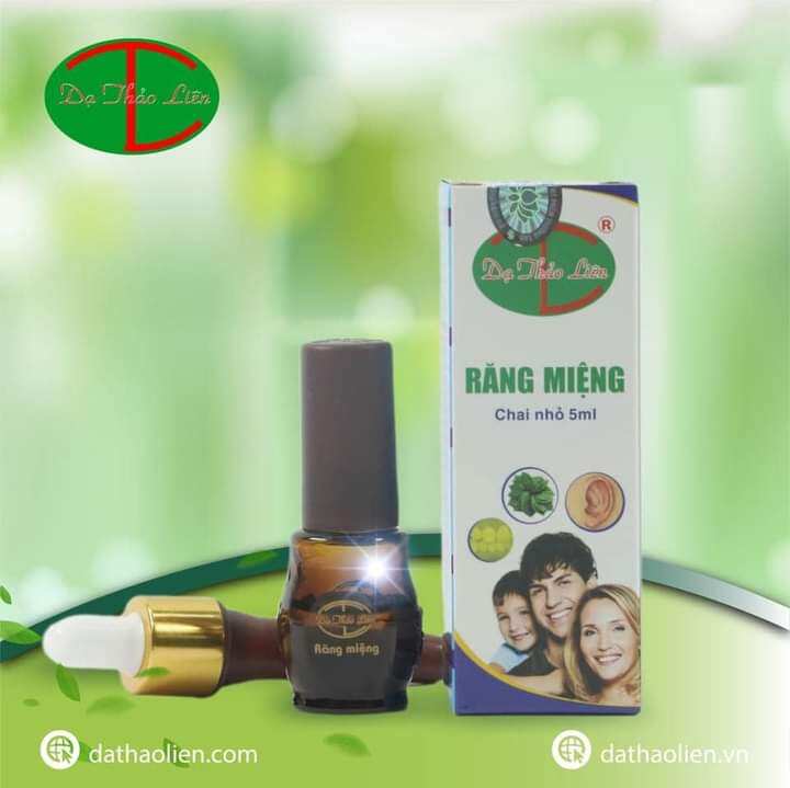 [HCM]tinh dầu răng miệng dạ thảo liên 5ml.