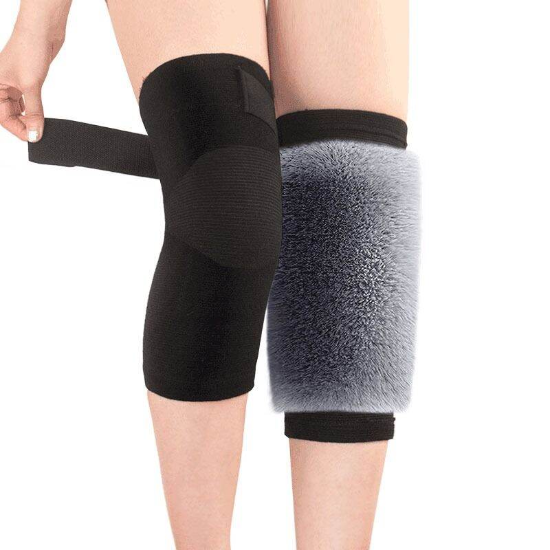 Tất Ống Bảo Vệ Đầu Gối Bằng Lông Thỏ Dày Dặn, Giữ Ấm Cho Chân Lạnh, Xe Đạp, Mùa Thu Đông, Dùng Cho Nam Và Nữ