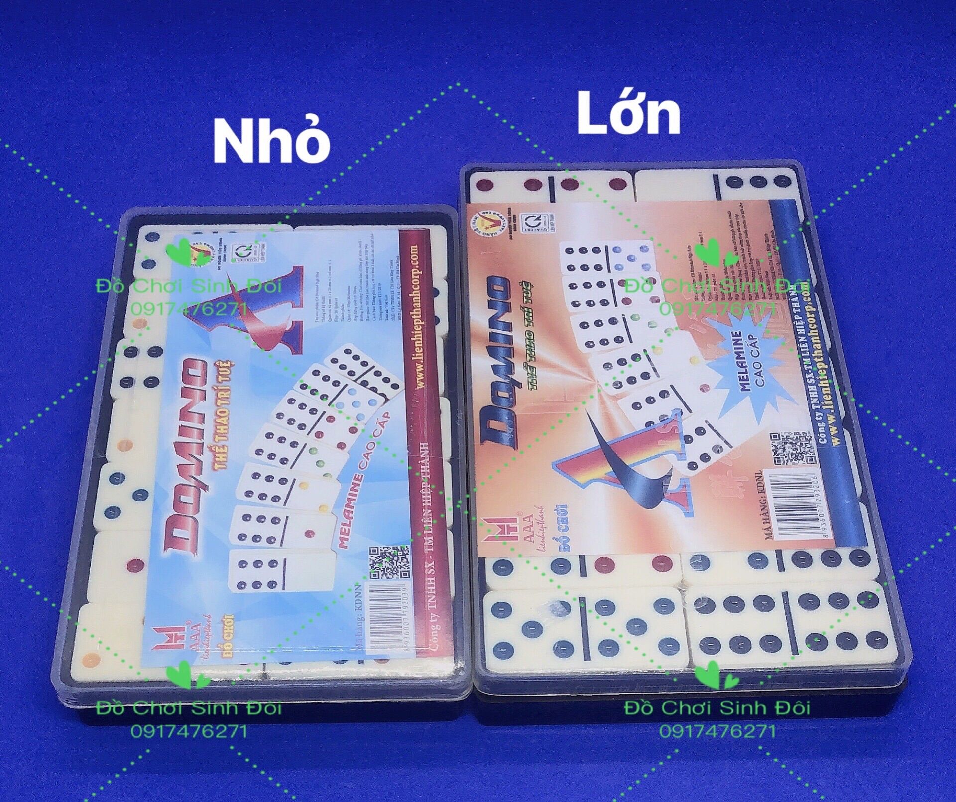 Cờ domino trắng - lớn
