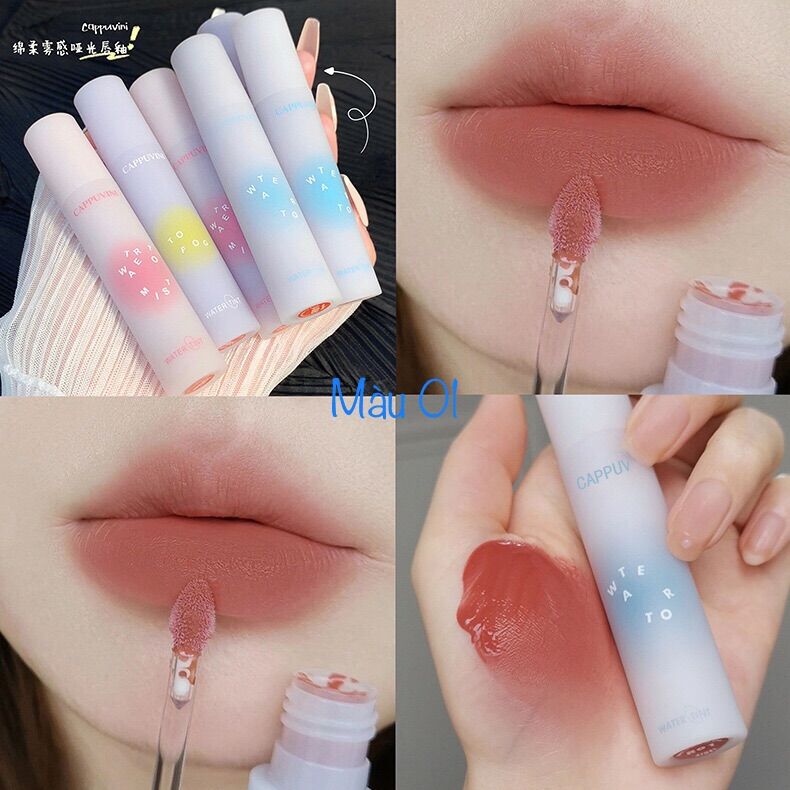 Son Kem Lì Cappuvini Air Mist Delicate And Soft Mềm Mịn Môi
