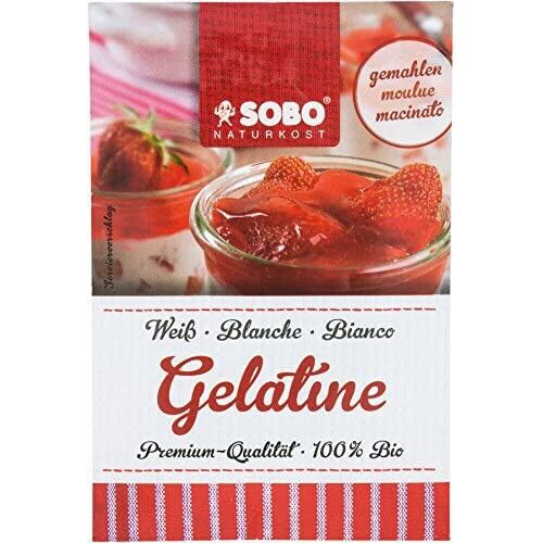 Gelatin dạng bột hữu cơ sobo 9g - date 7/2023