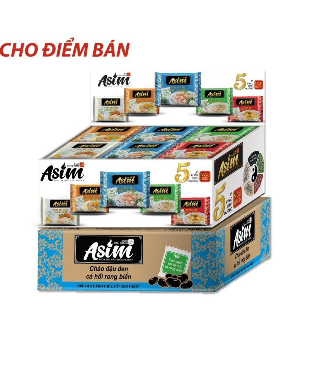 Cháo asim gấu đỏ đậu đỏ hầm cà rốt 74g