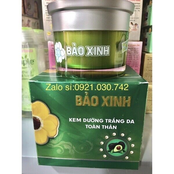{chính hãng -giá sỉ }kem BODY Bảo Xinh giúp trắng da toàn thân- chống nắng hủ 110g