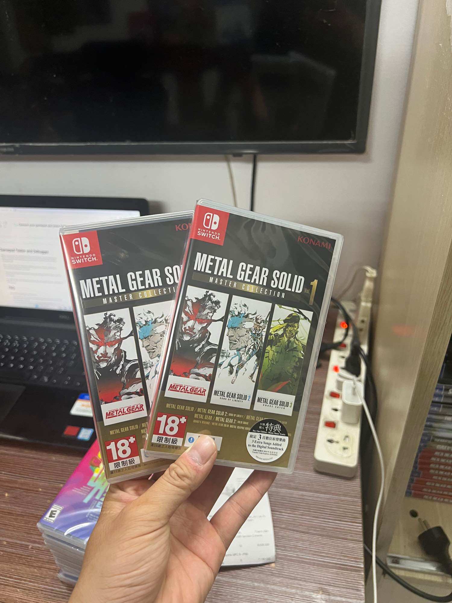 Băng chơi game Nintendo Switch: Metal Gear Solid: Master Collection Vol. 1