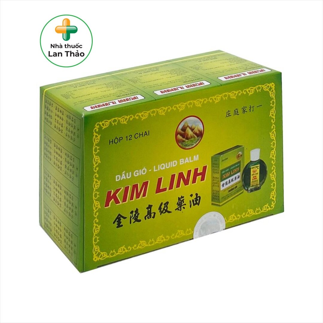 [hộp 12 chai] DẦU GIÓ KIM LINH CHAI 6ML GIÁ TỐT