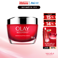 Kem Dưỡng Ban Ngày OLAY REGENERIST Căng Mướt, Sáng Khỏe & Phục Hồi Dấu Hiệu Lão Hóa Hũ 50G