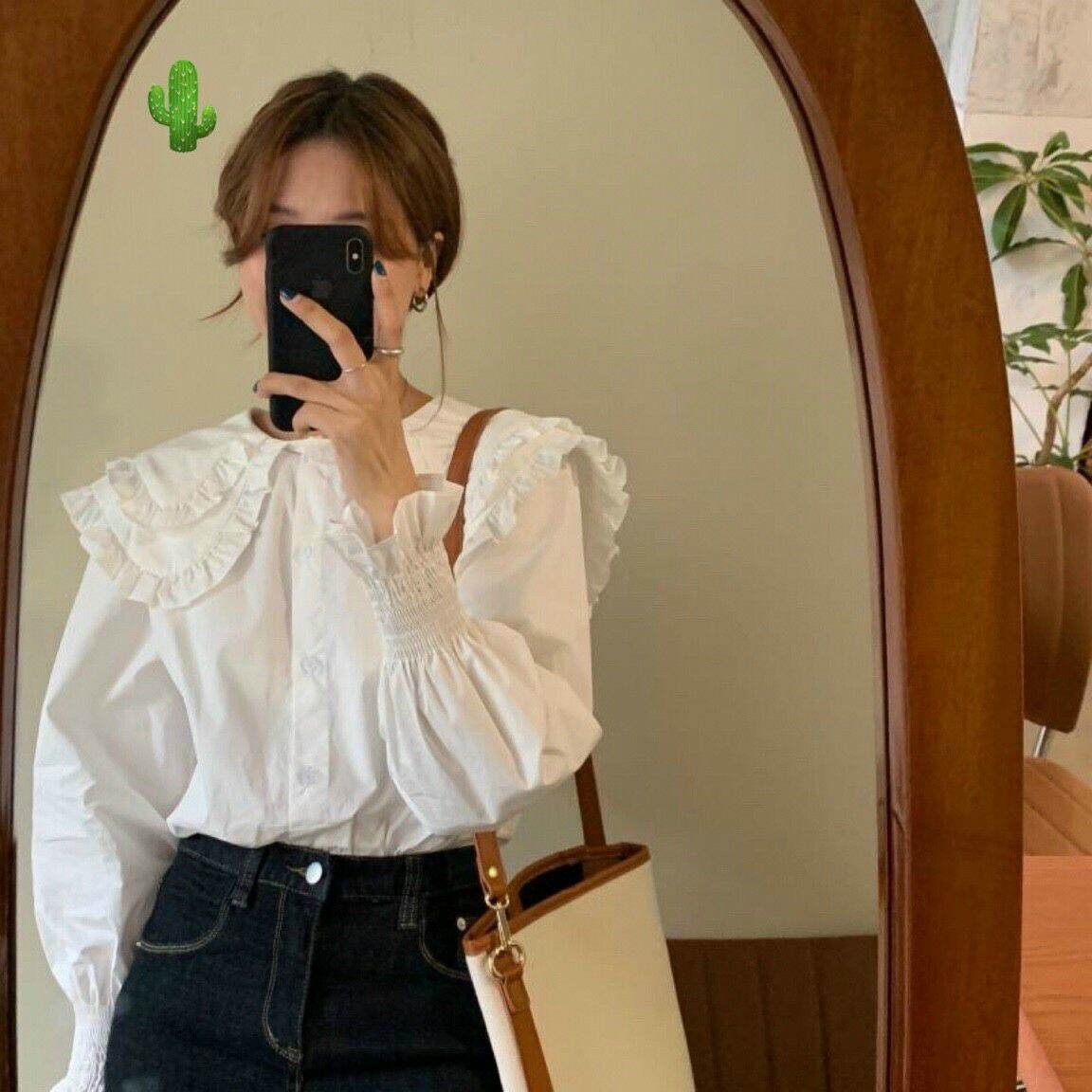 ÁO SƠ MI CỔ BÈO