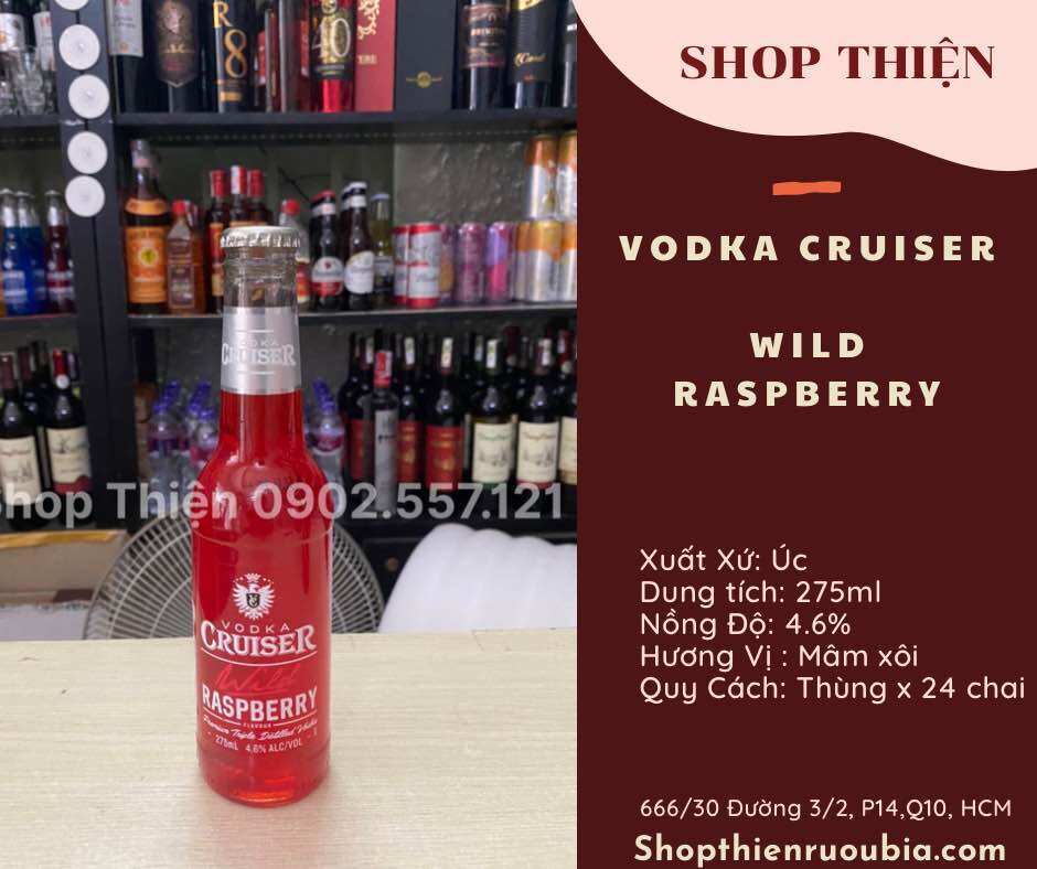 Nước trái cây Vodka Cruiser 4.5% 275ml