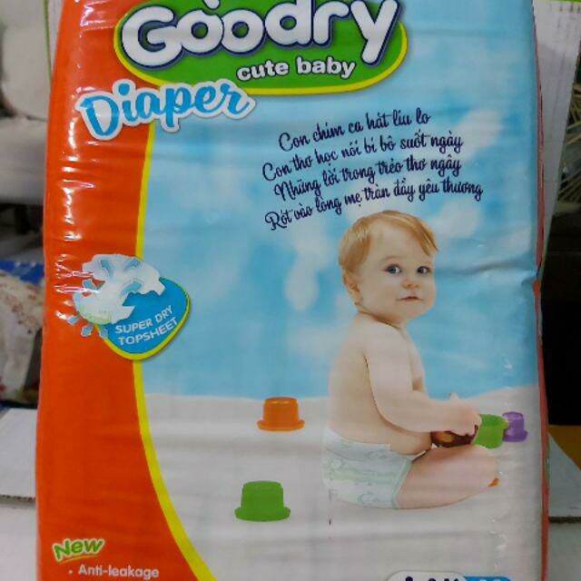 Tã dán Goodry Value Pack S46/M42/L38/XL34