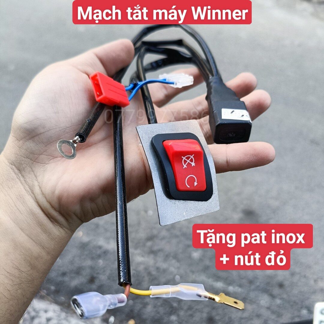Mạch tắt máy tạm thời cho Winner 150, Winner X, GTR | Zone9x