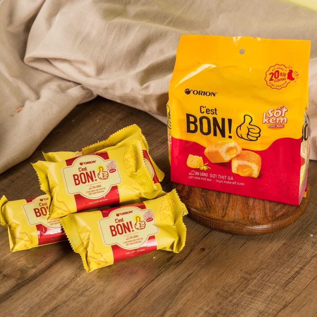 COMBO 5 CÁI BÁNH BON C’EST SỐT KEM PHÔ MAI