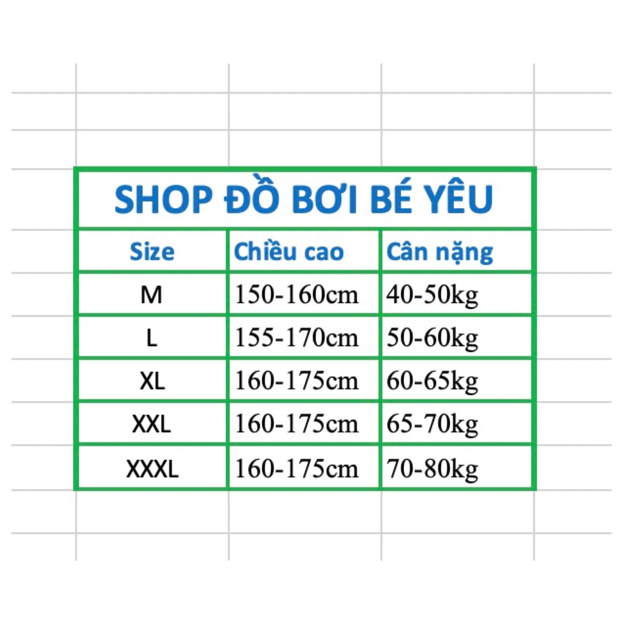 Đồ bơi nữ kín đáo set 4in1 (40-80kg)