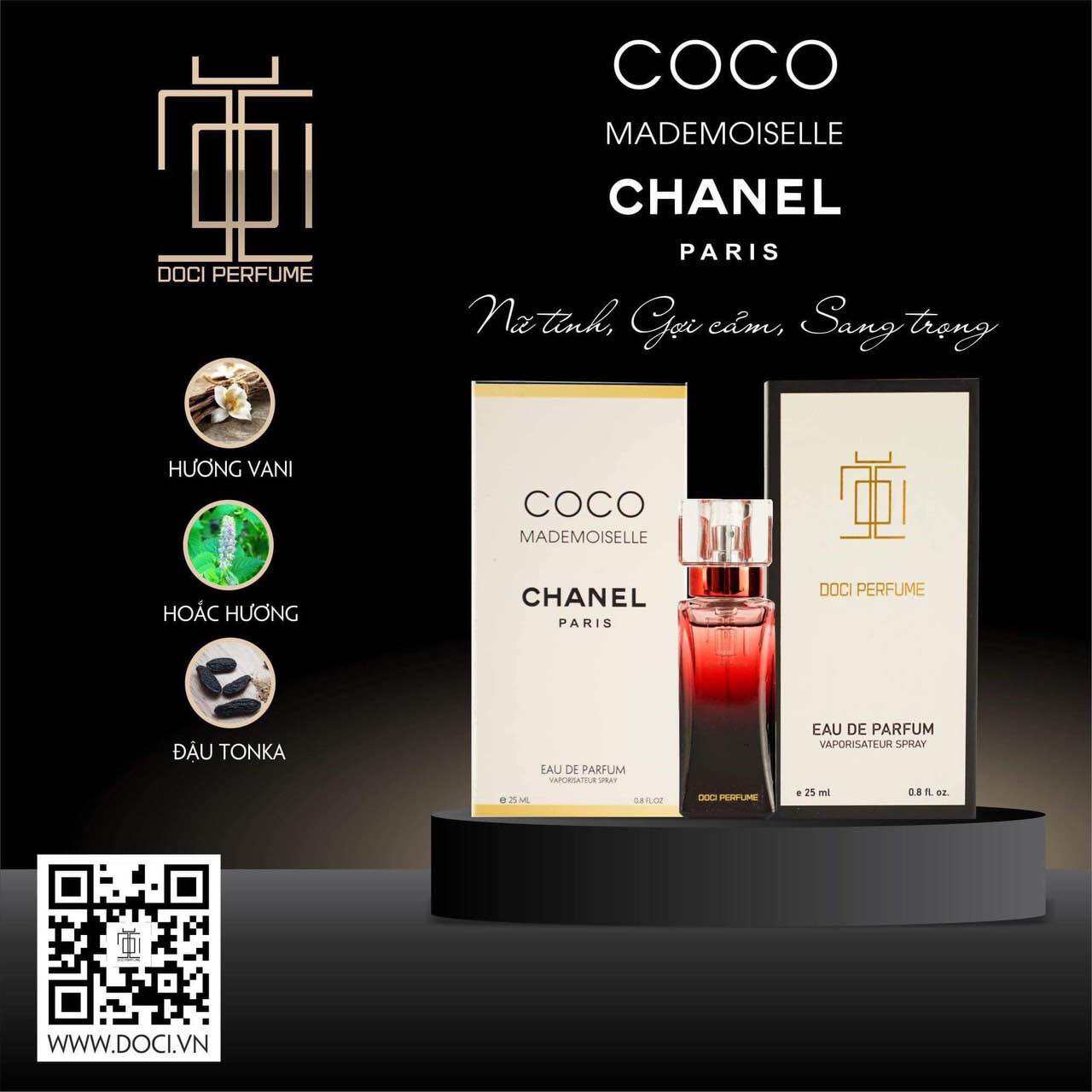 Nước Hoa Chanel Coco Mademoiselle Set 3 Ống Giá 250K
