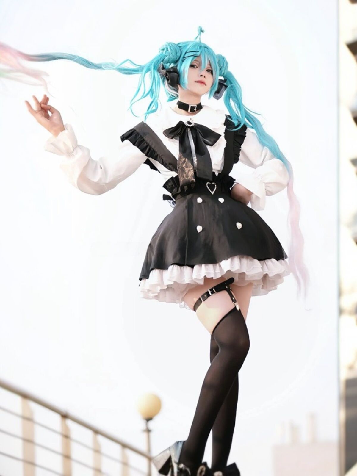 Cosplay Miku Anime Girl Skirt Adorable Non-mainstream Fashion Subculture Female Costume Anime Cosplay Dress Lolita Skirt
