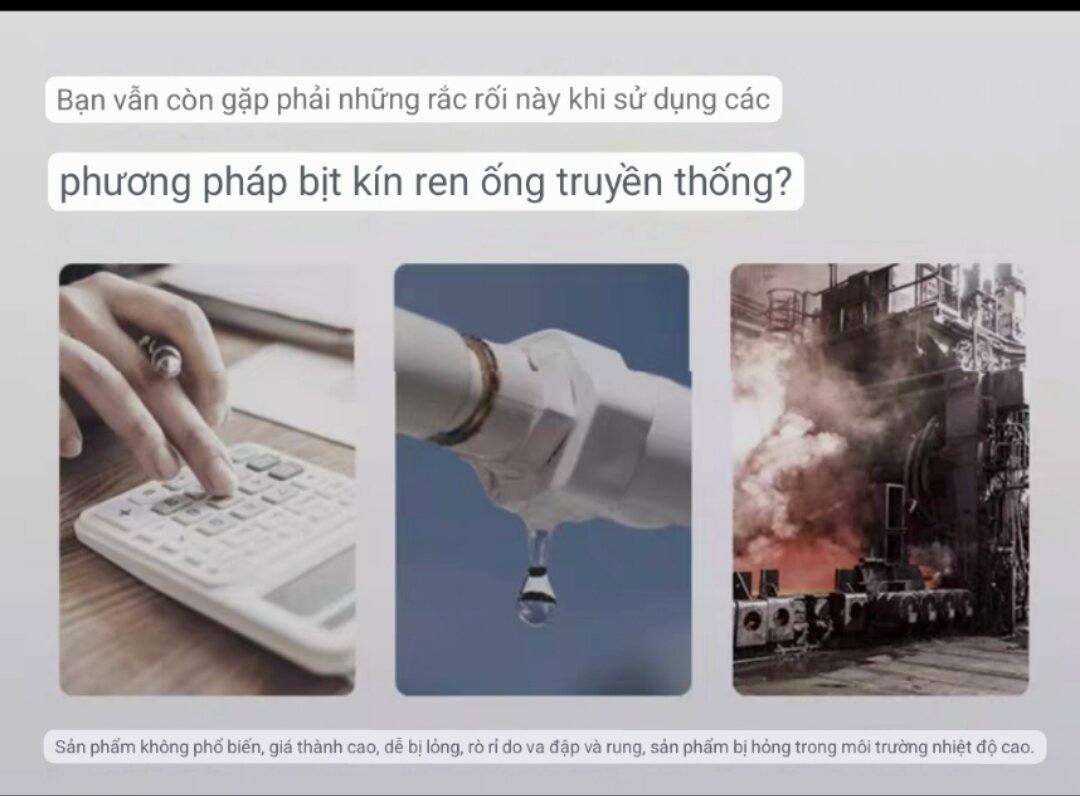keo khóa ren ốc vít