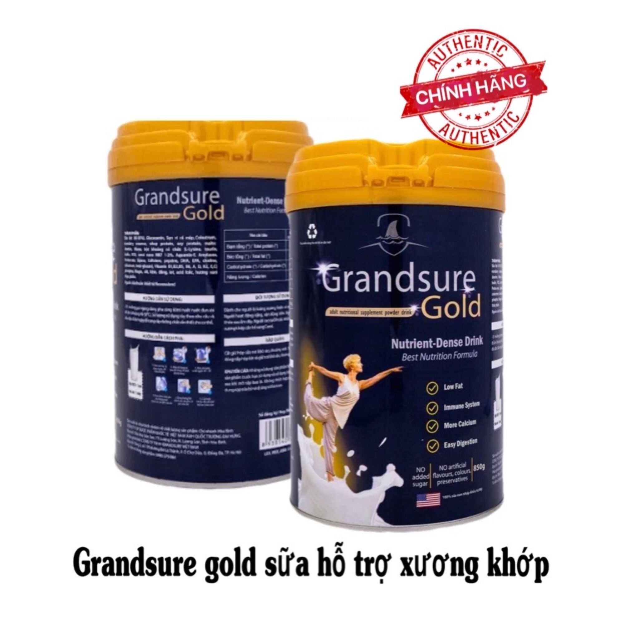 Sữa non xương khớp Grandsure Gold lon 850g chính hãng giá tốt date mới