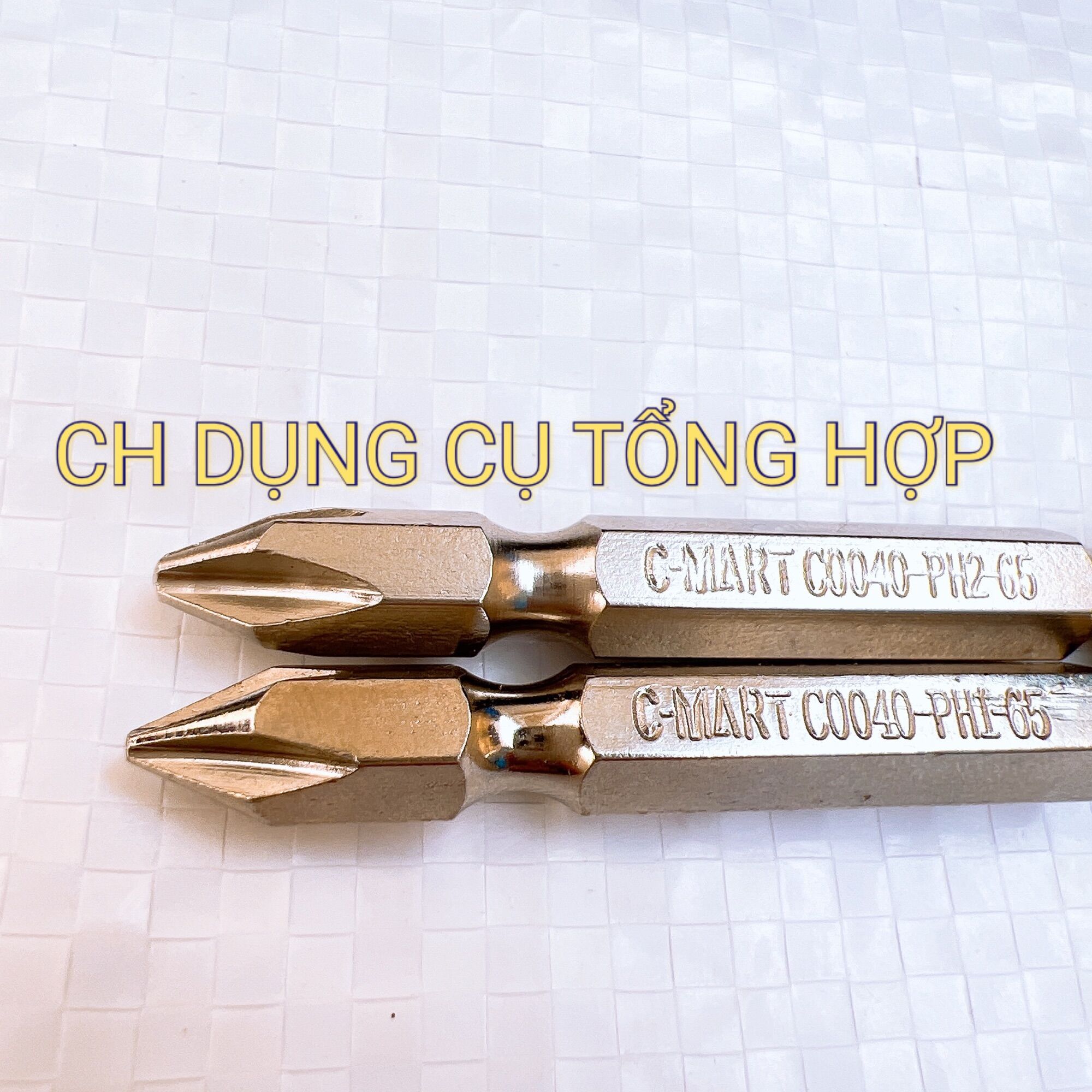 Mũi bắn vít  2 đầu C0040-PH1-65/ C0040-PH2-65 C'Mart (Mũi bắn vít)