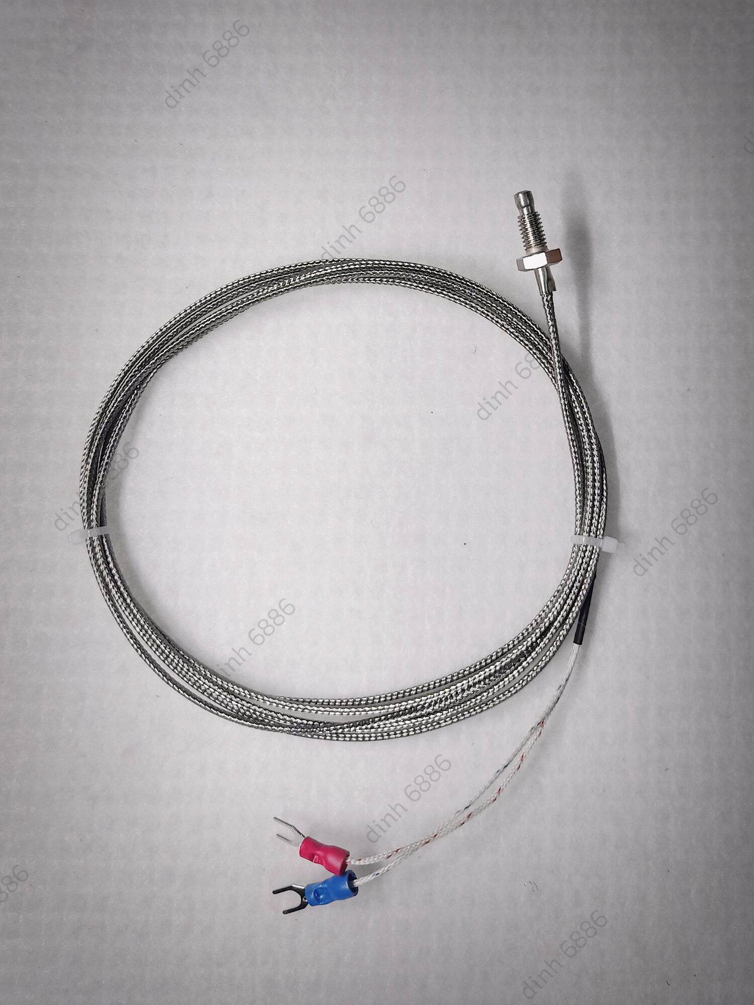 Can nhiệt k, ren m6, 600 độ