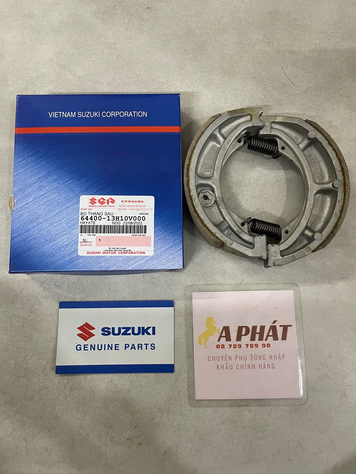 Bố thắng sau xe hayate